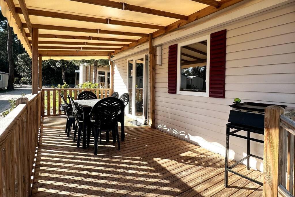 Mobilhome Grand Confort 6 Couchages Cap Ferret Lège-Cap-Ferret Dış mekan fotoğraf